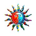 thumbnail image 1 of Iron Sun Wall Decoration Home Decoration Indoor And Outdoor Decoration, 1 of 5