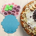 thumbnail image 6 of Travelwant Bee Honeycomb Soap Molds, 3D Hexagon Beehive Silicone Cupcake Cups Muffin Baking Pan, Homemade DIY Making Cake Mousse Jelly Candy Chocolate Mould Homemade Craft, 6 of 7