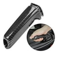 thumbnail image 4 of Reemplazo de la cubierta de la empuñadura del freno de mano Adhesivo de la manija Accesorios interiores Manija Patrón de carbono kusrkot Cubierta de freno de mano, 4 of 8