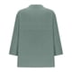 thumbnail image 5 of Tops para mujer,Camiseta informal de mujer con cuello en V y manga 3/4, blusa de poliéster, corte suave y cómodo, para uso diario, sopatenor, 5 of 9