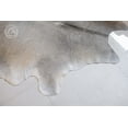 thumbnail image 4 of Genuine Cowhide Rug - Gray XXL (6x7-8') | Natural Hair-On Leather Area Rug, 4 of 5