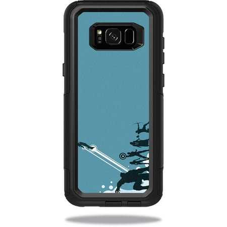 Skin For OtterBox Commuter Samsung Galaxy S8+ Case – Super Squad | MightySkins Protective, Durable, and Unique Vinyl Decal wrap cover | Easy To Apply, Remove, and Change Styles | Made in the (Best Way To Remove Super Glue From Skin)