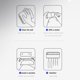thumbnail image 4 of Toothbrush Holder for Bathrooms, Toothbrush Sanitizer, Time Display, Long-Lasting Charge, 5 Slots for Any Size Toothbrush, Black, 4 of 5