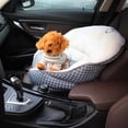 thumbnail image 3 of Almohadilla De La Cubierta Del Asiento Del Coche Del Portador Del Perro Para Perros Peque?os Medianos Bolsa De Transporte De La Casa Cesta Rejilla Negra Sunnimix Portadores de asiento de coche, 3 of 8