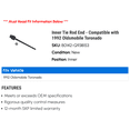 thumbnail image 2 of Inner Tie Rod End - Compatible with 1992 Oldsmobile Toronado, 2 of 2