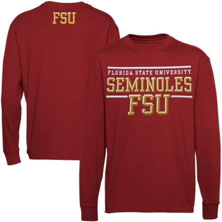 - Florida State Seminoles (FSU) Lasting Strength Long Sleeve T-Shirt - Garnet