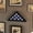 Black, variant on Merrick Lane Whitewashed Solid Wood Military Memorial Flag Display Case for 9.5' x 5' American Veteran Flag