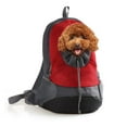 thumbnail image 2 of Pet Carrier Backpack, Dog Cat Front Pack with Breathable Head Out Design for Small Medium Dogs for Travel Hike Outdoor, 2 of 9