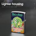 thumbnail image 4 of Rick y Morty-theme Copper Metal Lighter Shell, Premium Replacement Refillable Lighter Case with Durable Metal Construction, Compatible with Zippo and Most Standard Lighter Models, 4 of 6