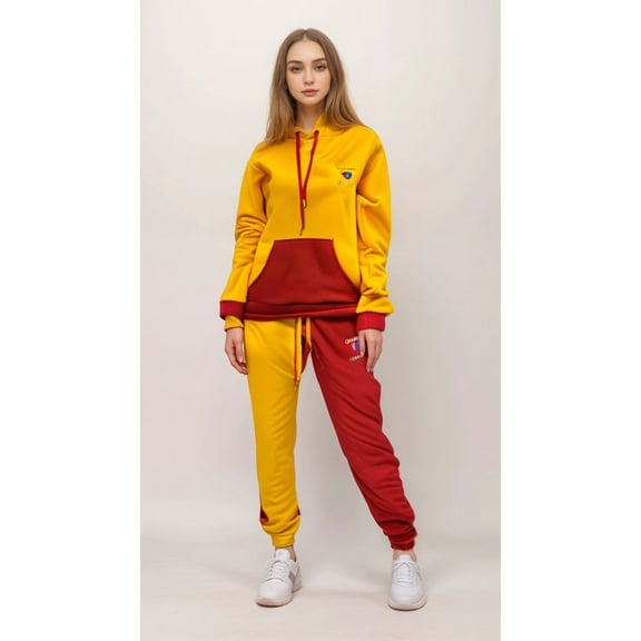 Color Block Fleece Sweatsuits (Women's)