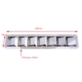 thumbnail image 2 of Ventilación de acero inoxidable Sunnimix 2x 380 mm L x 78 mm W 7 rejillas, 2 of 6