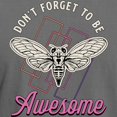 thumbnail image 3 of CafePress - Cicadas Don't Forget To Be Awesome Cicada Insects Men's Comfort Colors® T Shirt - Mens Comfort Colors Shirt, 3 of 5