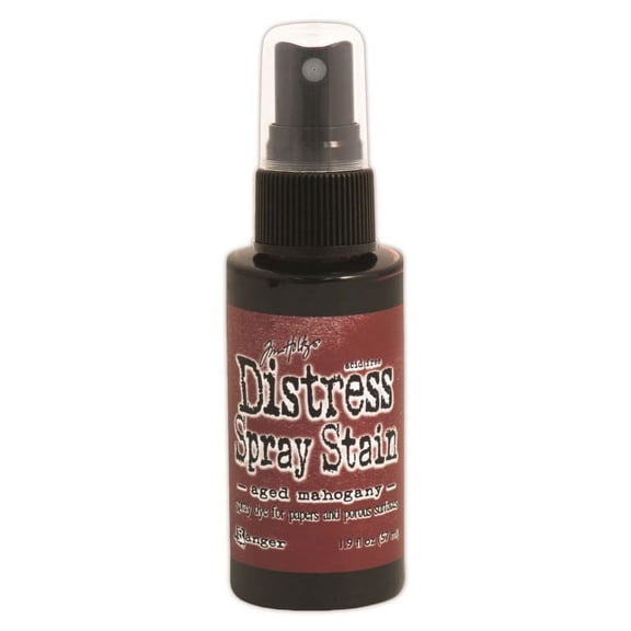 Tim Holtz Distress Spray Stain 1.9oz-Aged Mahogany