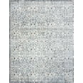 thumbnail image 3 of Traditional 5x8 Area Rug (5'3'' x 7'3'') Floral Gray, Teal Living Room Easy to Clean, 3 of 8