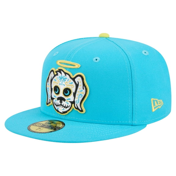 Men's New Era Light Blue Charleston RiverDogs Copa de la Diversi-n 59FIFTY Fitted Hat