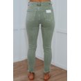 thumbnail image 4 of Daisie Risen Jeans - Olive, 4 of 5
