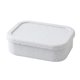 thumbnail image 1 of Caja de almuerzo de silicona Bento cajas con tapa a prueba de fugas Contenedores para adultos Feliz Sencillez, 1 of 5