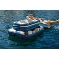 thumbnail image 3 of Intex Mega Chill 2 Cooler - Inflatable Floating Water with Cup Holders and Quick Connects - River Lake Pool, 3 of 9