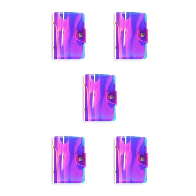 Vogacara Bolsa de almacenamiento de plantillas de uñas con 20 ranuras de gran capacidad para mujer, salón Spa, placas de estampación de Type2 NO2