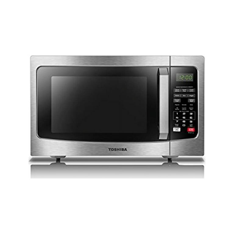 TOSHIBA EM131A5C-SS Countertop Microwave Oven, 1.2 Cu Ft with 12.4