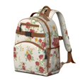 thumbnail image 2 of Multi-layered travel backpack, spacious, lightweight and durable, water-resistant, ideal for commuting, featuring Butterfly prints., 2 of 6