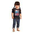 thumbnail image 4 of Urban Skateboard Streetwear Smurf Toddler Boy Girl T Shirt Infant Toddler Brisco Brands 6M, 4 of 5
