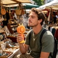 thumbnail image 5 of GOFLIC Mini USB Rechargeable Handheld Fan Portable Small Fan with Base 3 Speeds 300-500mAh Battery for Outdoor Study Summer, 5 of 7