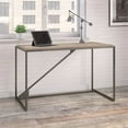 thumbnail image 2 of Scranton & Co Furniture Refinery 50W Industrial Desk in Rustic Gray, 2 of 9