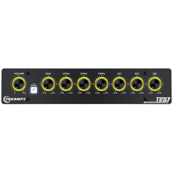 TARAMPS 7 BAND EQ YELLOW