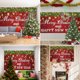 thumbnail image 3 of Decoraciones navideñas para puertas de garaje Bienvenido a la pancarta navideña para puertas de garaje Pancarta navideña grande para puerta de garaje Fondo navideño para decoración de pared al aire, 3 of 7