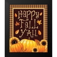 thumbnail image 2 of Hogan, Melody 15x18 Black Modern Framed Museum Art Print Titled - Fall Yall Flag, 2 of 5