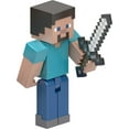 thumbnail image 2 of Minecraft Figurine Steve avec accessoire, 2 of 6