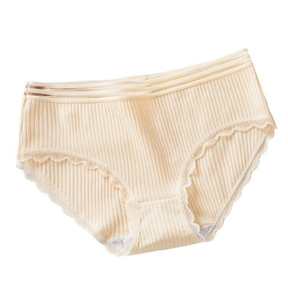 Cavosen Women's Stretch Panties Cotton Plus Size Cute Soft Briefs Breathable Comfortable Casual Underwear