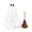 A, variant on Halloween Decorations Indoor, Cute Halloween Decor Shroud Ghost Figure Stand, Halloween Decorations Clearance Tabletop Broom Kit For Home Desk Ornaments, Battery Not Included