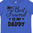 thumbnail image 4 of Inktastic My Best Friend is My Daddy with Hearts Boys or Girls Toddler T-Shirt, 4 of 5