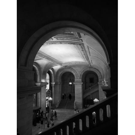 LAMINATED POSTER Nyc Architecture Library Public Library Poster Print 24 x