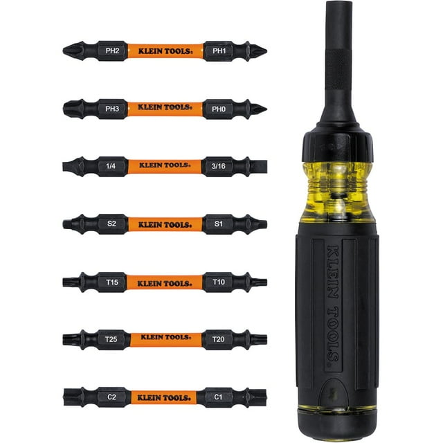 Destornillador de trinquete multibroca Klein Tools 32315HD 15 en 1