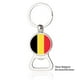 thumbnail image 3 of Llavero abridor de botellas, llavero decorativo nacional, mochila, cartera, bolso, llavero temático, colgante de fútbol, ​​Metal extraíble Almacenamiento y organización del hogar Bélgica Moyic HA073844-02, 3 of 6