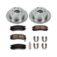 thumbnail image 3 of Power Stop Rear Stock Replacement Brake Pad and Rotor Kit KOE155, 3 of 8