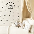 thumbnail image 6 of Hello Kitty Vinyl Wall Decals for Kids Bedroom – 43 Pcs, 7"–9", Peel & Stick, 6 of 6