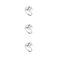 thumbnail image 1 of Guardurnaity Señoras hoja rama anillo aleación de zinc fiesta playa trabajo tienda fecha boda compromiso novia joyería cumpleaños regalos para oro Type1 NO1 Guardurnaity CBP007565, 1 of 6