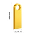 thumbnail image 3 of Unidad flash externa de estado sólido USB 2.0 Pen Drive 25/12MBS Metal (64GB dorado), 3 of 5