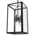thumbnail image 4 of Hunter - Felippe 8-light Onyx Bengal, Medium Size Pendant Light, Dimmable, Casual Style, Rectangle Shaped, for Bedrooms, Dining, Living Rooms - 19976, 4 of 8