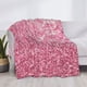 thumbnail image 3 of Fotbe Pink Glitter Manta de Franela con Estampado, Manta Ultrasuave para Cama, Sofá, Auto, Hipoalergénica y Antibolitas-50"x40", 3 of 6