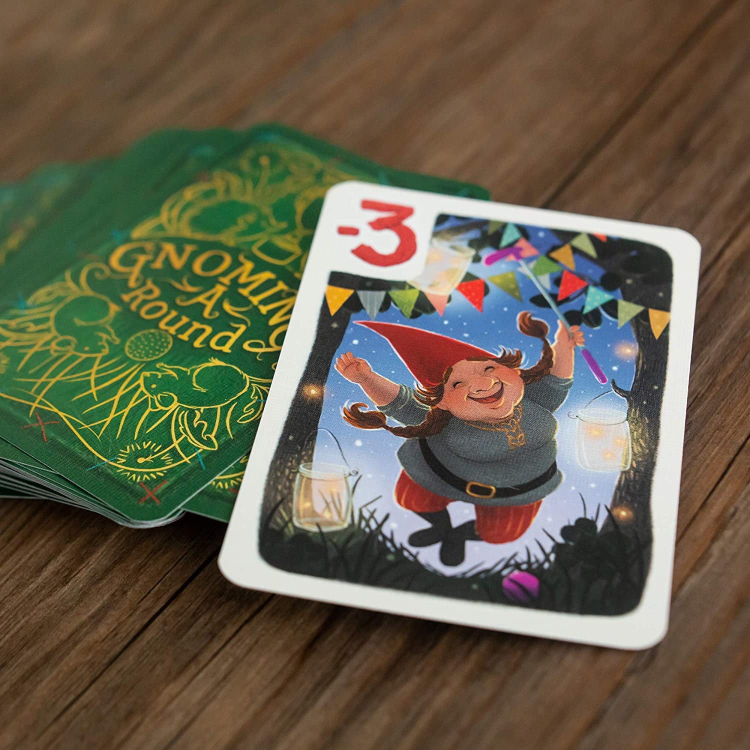 Gnoming A Round | Fun Family Friendly Card Game | from The Creators of Cover Your Assets | Grandpa Becks Games
