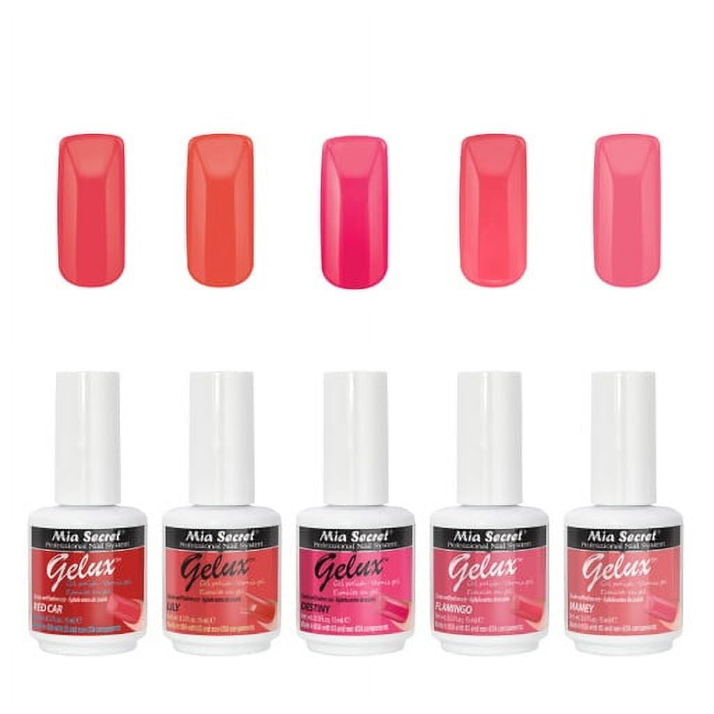 Gelux Soak-off Gel Polish Collection CORAL REEF