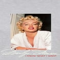 thumbnail image 3 of Marilyn Monroe - Pop Culture Icon - I Know What I Want - Juniors Fitted Graphic T-Shirt, 3 of 5