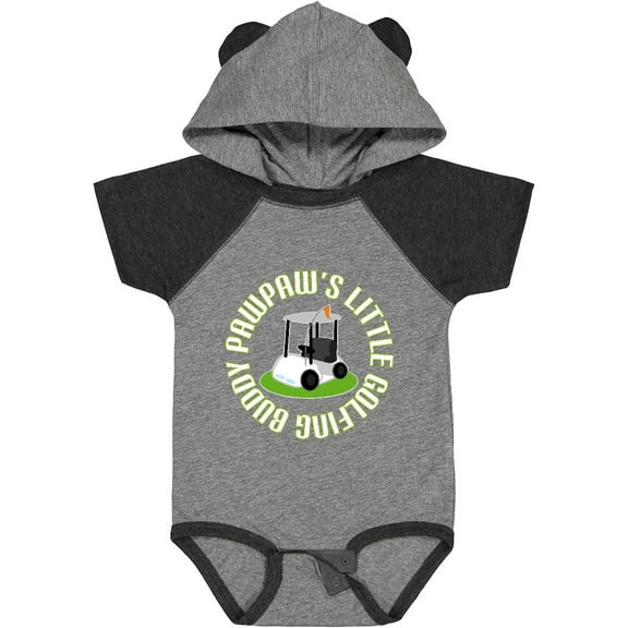 Inktastic Pawpaw Little Golfing Buddy Boys Baby Bodysuit