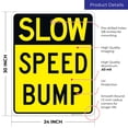 thumbnail image 3 of Slow Speed Bump Sign,, 3 of 8