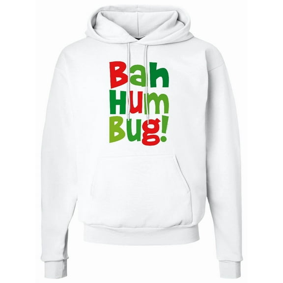 Inktastic Bah Humbug Adult Hoodie Sweatshirt